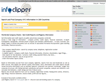 Tablet Screenshot of info-clipper.com